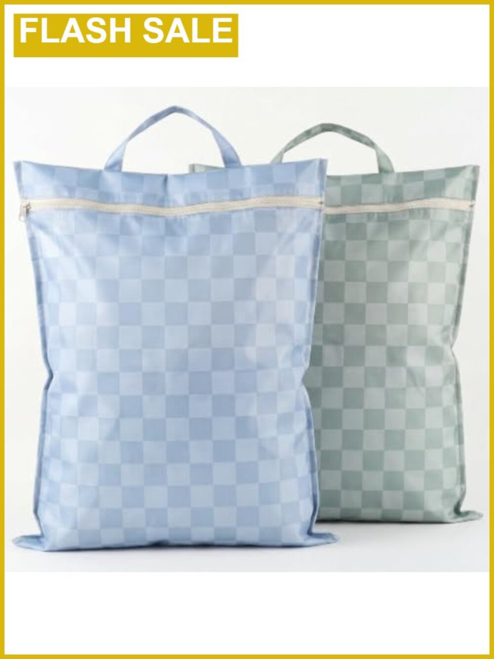 Waterproof Wet Dry Bag Set of 2 Large Travel Laundry Bags